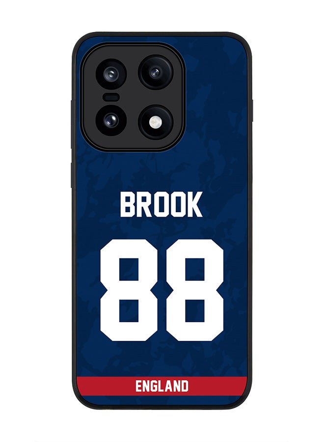 For OnePlus 15 Case,Slim fit Camera Protection, Shockproof Thin Phone cover  - England Harry Brook, Jersey No 88